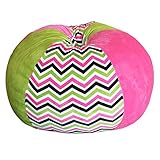 Koala Foam Middle Chair, Pink/Green Chevron [並行輸入品]