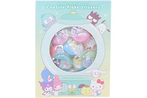 サンリオキャラクターズ[フレークシール]カプセルフレークステッカーズ/集合 サンリオ