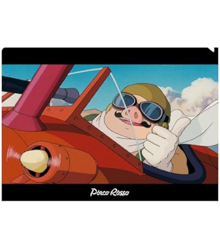 Amazon | ムービック 紅の豚 A4クリアファイル フィオと空賊たち