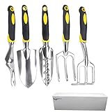 B.S.H.U.N - New Gardening Tool Set, Durable Aluminum Alloy and Comfortable Rubber Handles [並行輸入品]