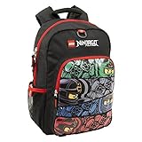 LEGO Ninjago Zig Zag Heritage Classic Children's Backpack, Black [並行輸入品]