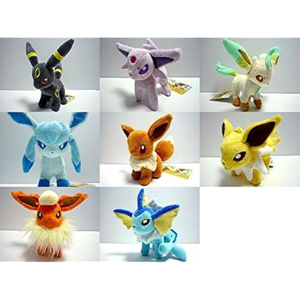 Amazon ポケモン イーブイ 進化形 キャンバス ぬいぐるみ アイドル 芸能人グッズ 通販