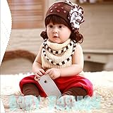 1-3歳に合う 撮影写真 ベビー 幼児 ボーダー柄 ニットシャツ+ズボン セット 1-3歳に合う 【1点】