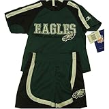 Philadelphia EaglesリーボックNFL子/子供2 Piece刺繍ショートセット(サイズ6 )