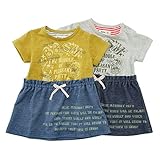 Bobson ワンピース(80～130cm)キムラタンの子供服 グレー 95 (77323x77823-151b)
