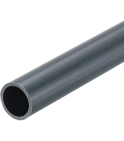 Amazon | PIPE-FACTORY 塩ビパイプ 外径11mm 白 内径9mm×長さ520mm