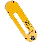 TonGass Dado Throat Plate Compatible with DeWalt 10" Portable Table Saw (DWE7490 DWE7491 DWE7491RS DWE7492) - Made from Impac