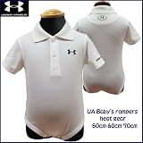 ベビー服 ロンパース ボディスーツ 半袖 UNDER ARMOUR アンダーアーマー ヒートギア オールインワン/3/6ヶ月＝約60～65cm