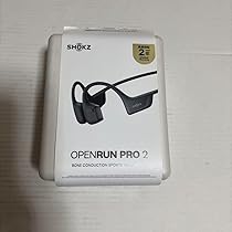 Amazon.co.jp: shocks openrun pro2 ブラック 骨伝導イヤホン