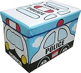 エムケイエンタープライズ MK TOMICA 座れる収納ボックス パトカー