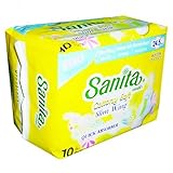 Sanita Sanitary napkin Slim with wings 10 pcs x 2 pack.
