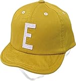 (リトルグリンバディ) LITTLE GRIN BUDDY Baby Sim Logo Cap ベビー ロゴキャップ 50cm 子供用 (マスタード, 50cm)