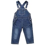 せんべいまんじゅう キッズオーバーオール　ベビーサロペット　デニムサロペット子供　女の子　男の子ジーンズ　ベビー長ズボン　春秋冬　赤ちゃんズボン 下着