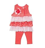 Rare Editions DRESS ベビー・ガールズ US サイズ: 12 Months カラー: ピンク