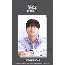 アンヒョソプ　カレンダー　公式2025 Amazon.co.jp: アンヒョソプ 2025 フォトフレーム付き 卓上