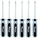 6 Piece Star Bit Screwdriver Set with Magnetic Tips: T10 T15 T20 T25 T27 and T30 [並行輸入品]