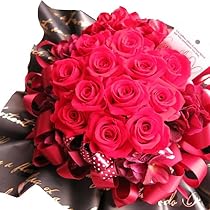 薔薇　3号 Amazon｜プリザーブドフラワー 赤バラ 12本 花束風 赤バラ