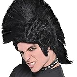Amscan Mens Black Studded Choker Halloween Costume Accessory [並行輸入品]