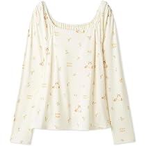 Amazon | [ジェラート ピケ] フラワーキャット柄ロングパンツ