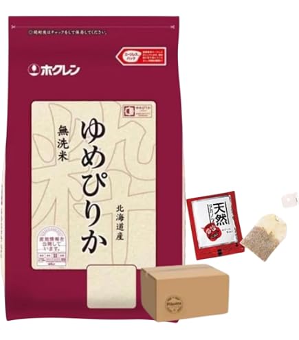 Amazon.co.jp: ゆめぴりか 白米 20kg (5kg×4袋) 【令和7年度産
