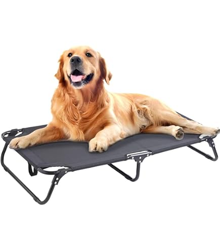 Amazon | fxw TitanNest 耐咬・高床式ドッグベッド 中型犬用 屋内/屋外