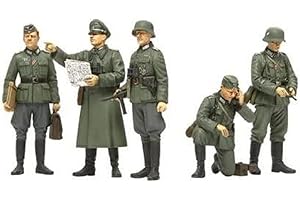 タミヤ 1/35 ミリタリーミニチュアシリーズ No.298 ドイツ陸軍 野戦指揮官セット プラモデル 35298