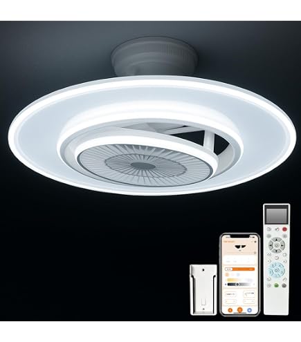 【2026モデル】 LEDシーリングファンライト 12畳 14畳 自動首振り Amazon.co.jp : 【2026モデル】 LEDシーリングファンライト 12畳 14畳