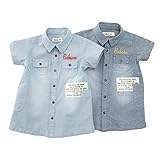 Bobson ワンピース(80～130cm)キムラタンの子供服 ネイビーブルー 110 (77324x77824-151b)