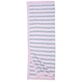 Blanket. Bunny Stripe. 30X40. by Elegant Baby