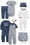 Carter's Baby 9-Piece Basic Essentials Set Navy 9 Months [並行輸入品]