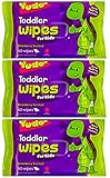 Dr Alex's #Trusted トイレ おしりふき TODDLER / YOUNG CHILD TOILET WIPES - 180 (3 Packs x 60) - Strawberry Sc