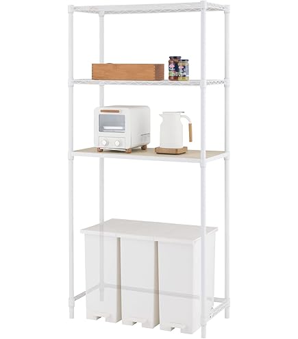 Amazon｜ドウシシャ ルミナス ラック スチールラックパーツ ウッド