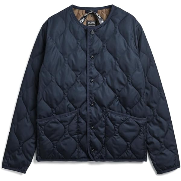 Amazon.co.jp: ORCIVAL オーシバル キルトダウン ノーカラージャケット