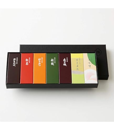 Amazon.co.jp: 【とらや】羊羹・最中詰合せ 3号 (夜の梅 おもかげ 新緑