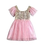 Mosunx DRESS ベビー・ガールズ カラー: ブルー