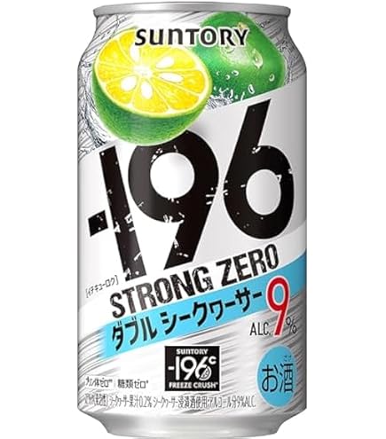 Amazon.co.jp: 〔缶チューハイ〕 サントリー －196℃ ストロングゼロ