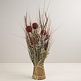 工場直接クラフト人工Wheat Grass and GreeneryバンドルforインドアDecor