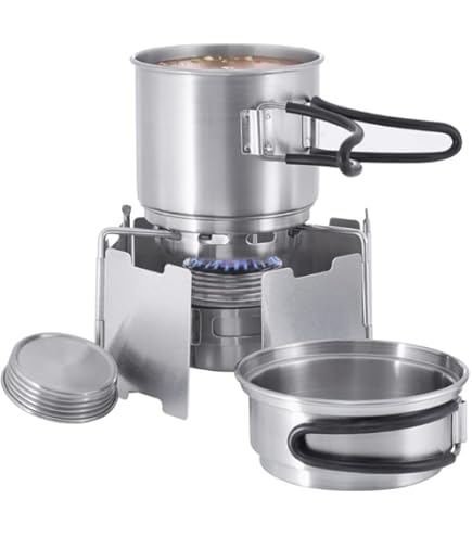 【新品】Tatonka ステンレス アルコール ストーブ (バーナー) セット Amazon.co.jp: Tatonka ステンレススチール アルコールバーナー