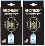 【2個セット】GONESH(ガーネッシュ) 車用芳香剤 ヴェンティレーター リキッド No.8(フルーツ系の香り) 3ml
