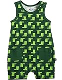 [Vaenait Baby]100%綿ベビー服ロンパースつなぎ肌着カバーオールフード付き Bodysuit Coolcool Alligator L