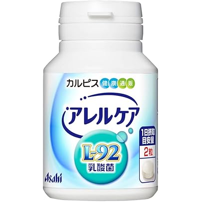 Amazon | アレルケア カルピス 乳酸菌 サプリメント 60粒パウチ 長年の