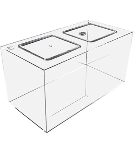Amazon | 国産 板厚8mm アクリル水槽 60cm (w60×d30×h36) 耐久性