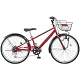 ミヤタ(MIYATA) 子供用自転車 スパイキー CSK226 レッド 22インチ ダイナモライト