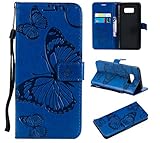 Galaxy S8 Plus PUレザー ケース, Zeebox® 良質 Samsung 収納 ケース 防塵 耐衝撃 マグネット開閉 折り スタンド機能 Galaxy S8 Plus 保護 カバー (