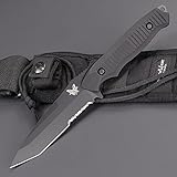 【日本正規ディーラー品・保証付】 ベンチメイド/BENCHMADE 141SBKニムラバス タントー ナイフ コンビ刃・黒