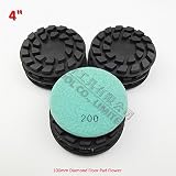 9 PC 4 」ダイヤモンドフロア用研磨パッド御影石大理石の洗面台がコンクリートグリット # 200