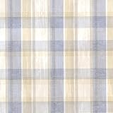 Chesapeake CTR215312 Laney Blue Sunday Plaid Wallpaper by Chesapeake