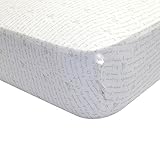 Burt's Bees Baby - Alphabet Bee Fitted Crib Sheet, 100% Organic Crib Sheet for Standard Crib and Tod