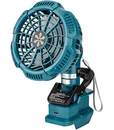 Amazon.co.jp: マキタ(Makita) 充電式ファン (本体のみ/バッテリー
