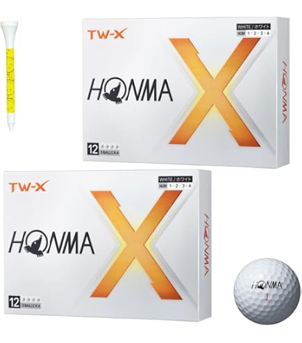本間ゴルフ - ☆ホンマゴルフ　TW-S　2021年モデル　ホワイト　5ダース　新品 Amazon.co.jp: 本間ゴルフ HONMA ボール TW-S ボール 2021年モデル 5